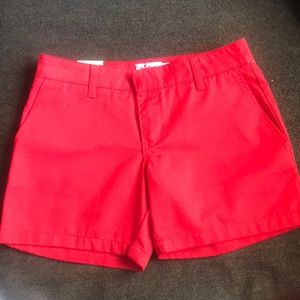 Hurley red shorts